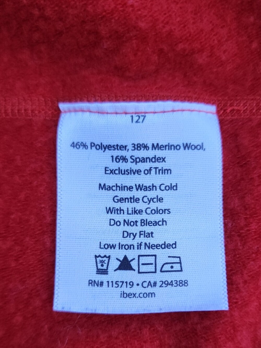 Ibex Women’s Half-Zip Hooded Pullover Sweater - Rust - Medium - Picture 8 of 13